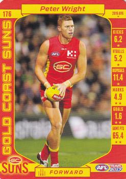 2017 Team Zone AFL Team #176 Peter Wright Front